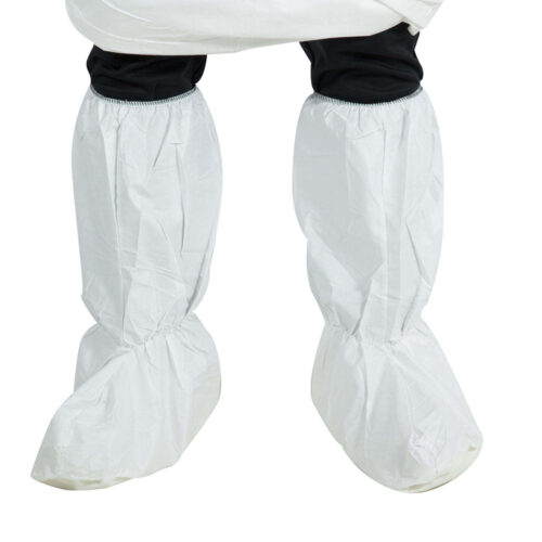 Wholesale Disposable Boot Covers with Anti-Slip PVC Sole