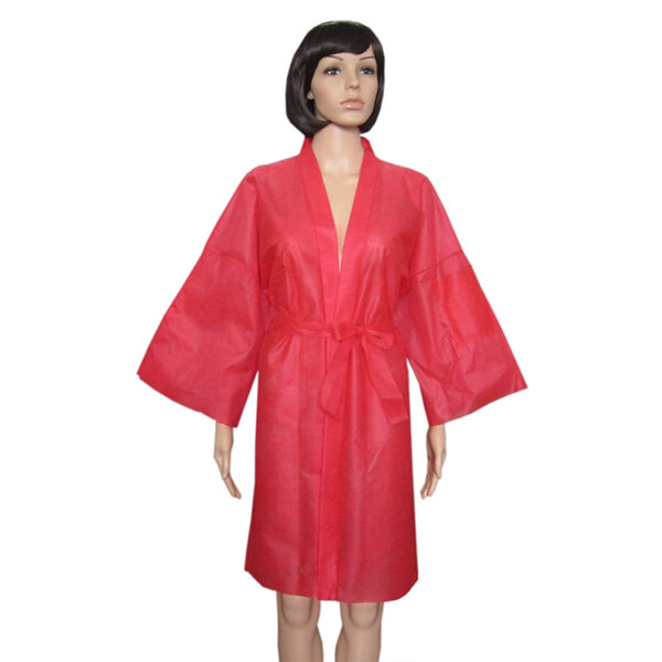 Disposable PP SMS Kimono Gown for Wholesale Procurement