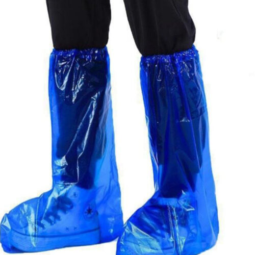 Blue Plastic Boot Covers for Commercial Wholesale Supply Blue Plastic Boot Covers for Commercial Wholesale Supply