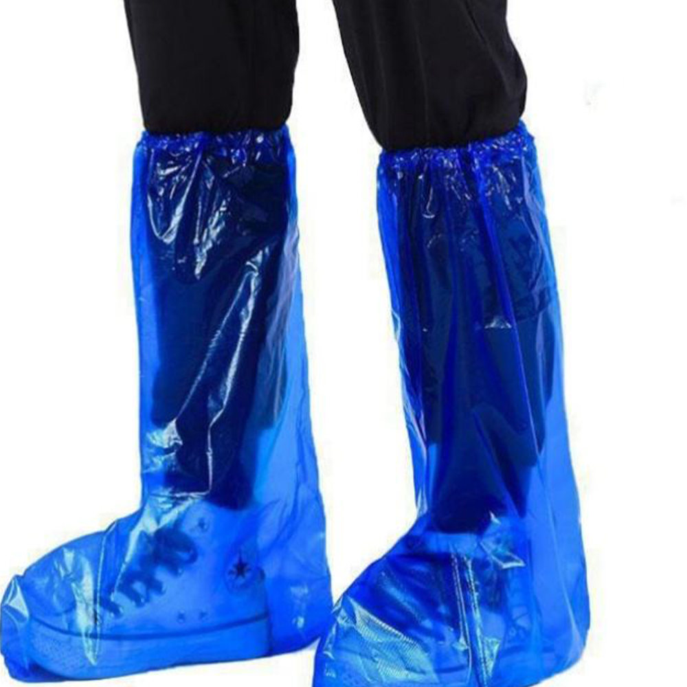 Blue Plastic Boot Covers for Commercial Wholesale Supply