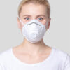 3-Ply Cup Dust Mask with Valve for Bulk Wholesale Supply 3-Ply Cup Dust Mask with Valve for Bulk Wholesale Supply
