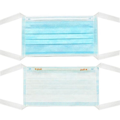 3-Ply Disposable Tie-On Face Mask for Bulk Supply Orders 3-Ply Disposable Tie-On Face Mask for Bulk Supply Orders
