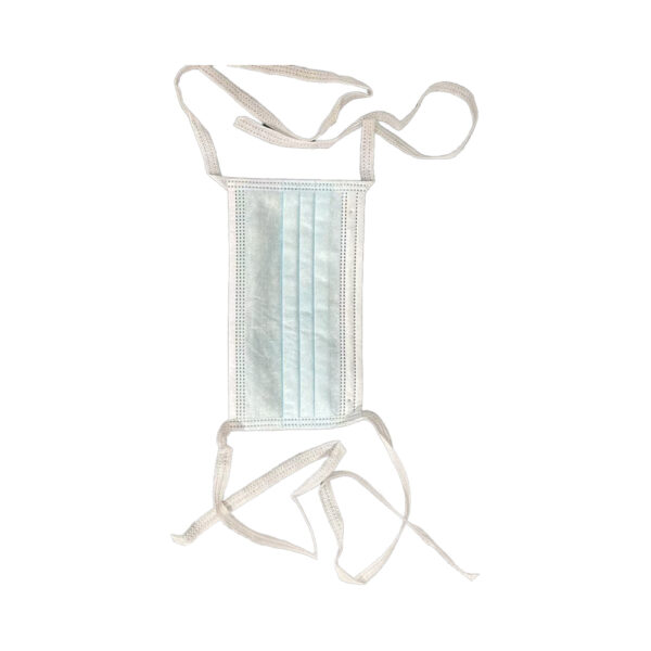 3-Ply Disposable Tie-On Face Mask for Bulk Supply Orders 3-Ply Disposable Tie-On Face Mask for Bulk Supply Orders