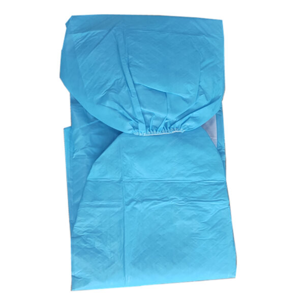 Bulk Supply Disposable Absorbent Bed Cover with Elastic Edge