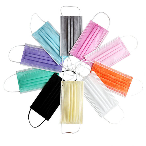 Bulk Supply Disposable Spunlace Face Masks with Ear Loops