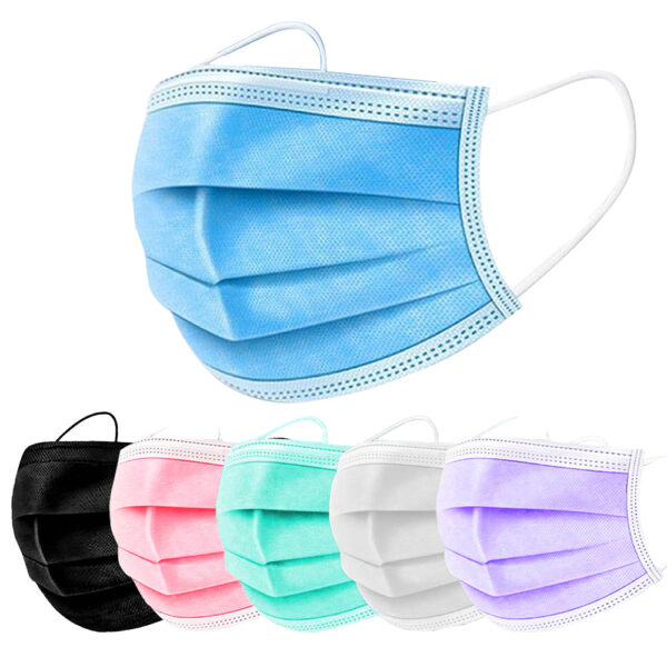 Bulk Supply Disposable Spunlace Face Masks with Ear Loops