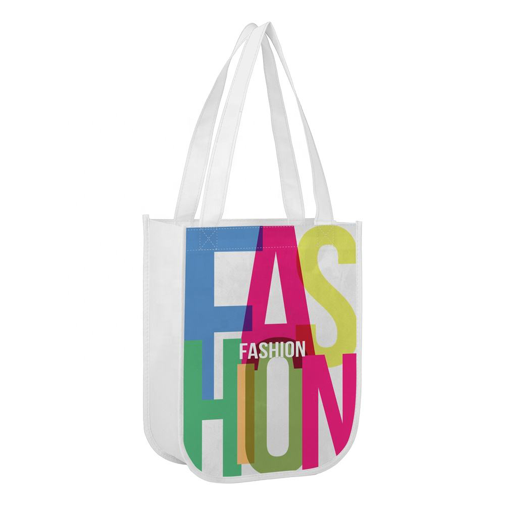 Custom Nonwoven Shopping Bag with Handles for Wholesale