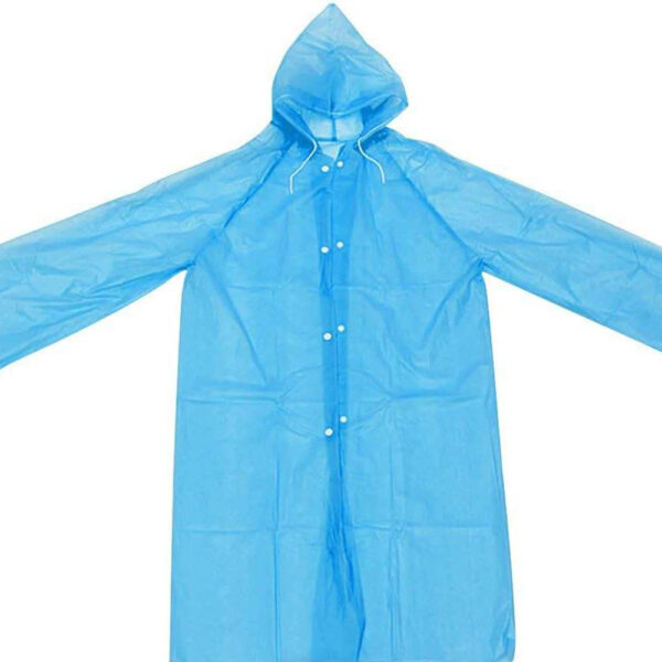 Custom PVC Hooded Rain Poncho for Bulk Workwear Procurement