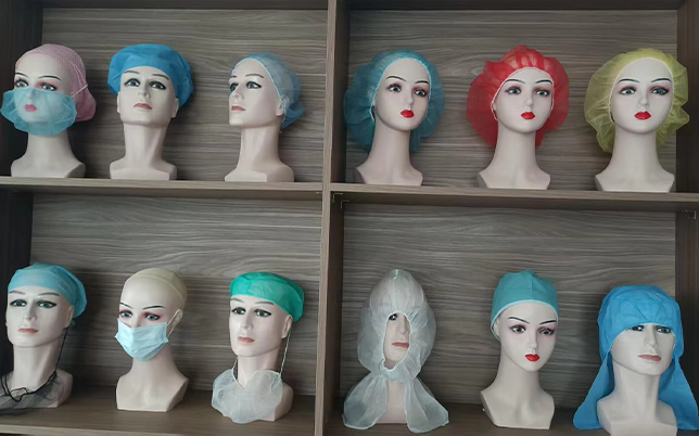 Disposable Astronaut Caps with Ties