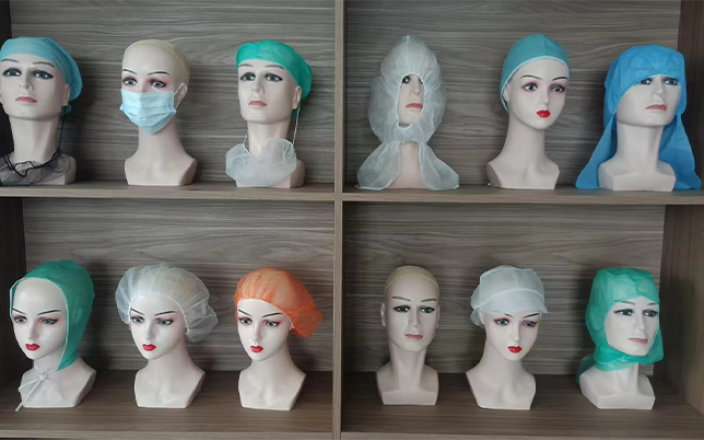 Disposable Astronaut Caps with Ties