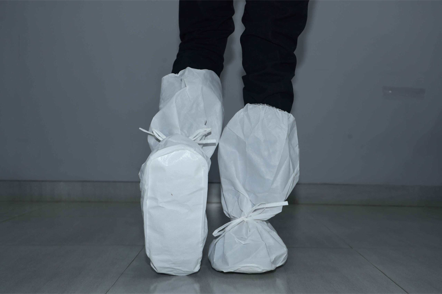 Disposable Boot Covers with PVC Sole