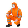 Disposable Coverall with Reflective Tapes for Wholesale