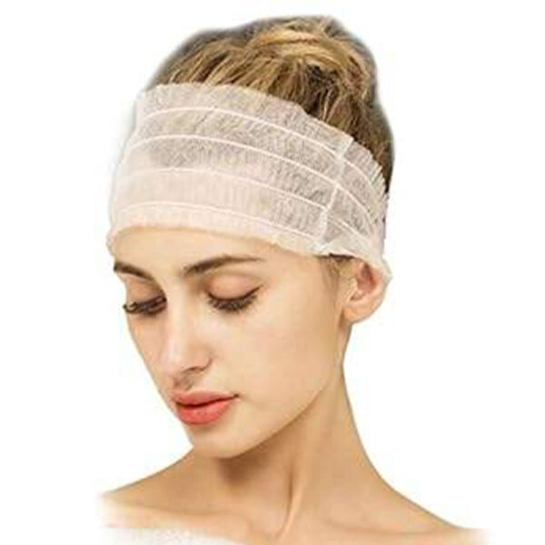 Disposable Nonwoven Headband for Salon Wholesale Supply Disposable Nonwoven Headband for Salon Wholesale Supply