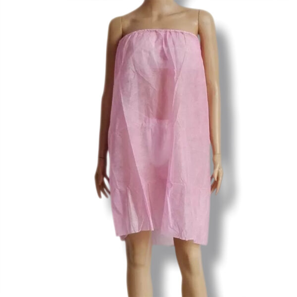 Disposable Nonwoven Spa Bathrobe Wrap for Wholesale Supply Disposable Nonwoven Spa Bathrobe Wrap for Wholesale Supply