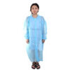 Disposable PE Button Lab Coat for Wholesale Procurement