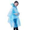 Disposable PE CPE Hooded Rain Poncho for Bulk Procurement