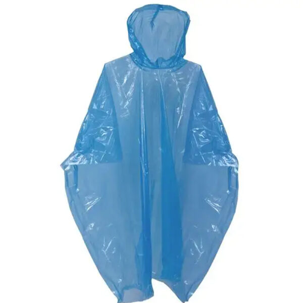 Disposable PE CPE Hooded Rain Poncho for Bulk Procurement