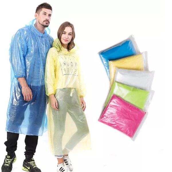 Disposable PE CPE Rain Coat for Bulk Wholesale Sourcing