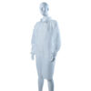 Disposable PE Plastic Lab Coat with Buttons Bulk Supply