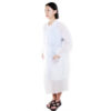 Disposable PE Plastic Lab Coat with Open Cuffs Wholesale