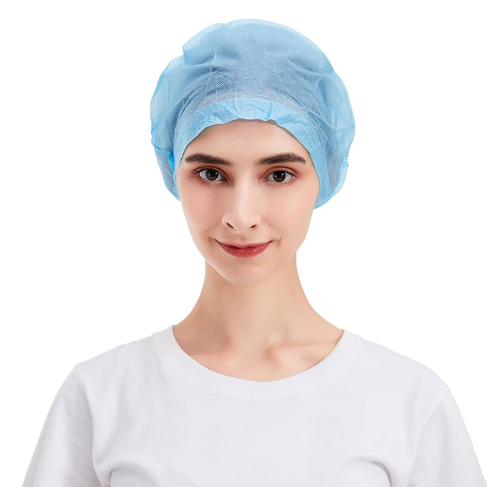 Disposable PP Nonwoven Elastic Doctor Caps for Wholesale