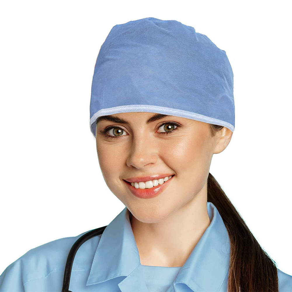 Disposable PPSMS Doctor Caps with Back Ties for Bulk Supply