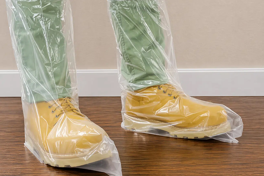 Disposable Plastic Boot Covers