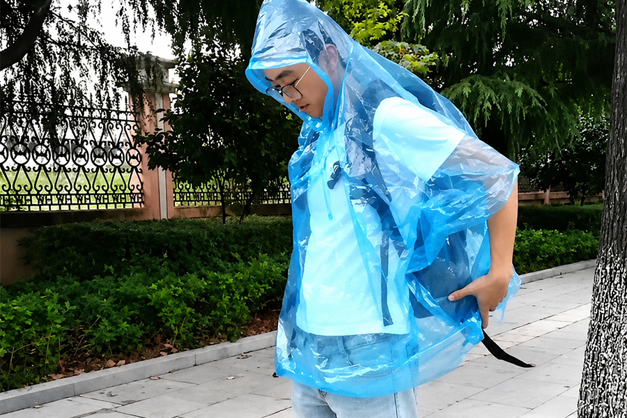 Disposable Plastic Rain Coats