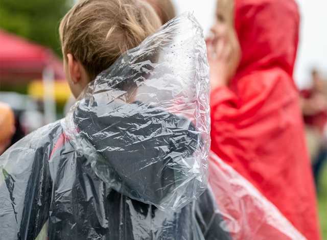 Disposable Plastic Rain Coats
