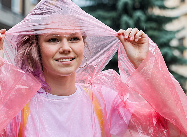 Disposable Plastic Rain Coats