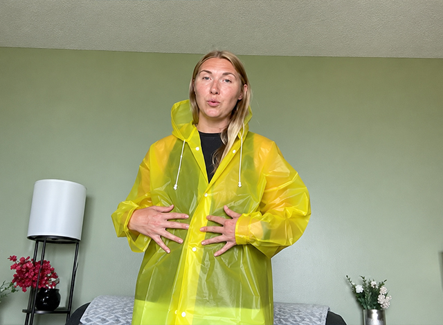EVA Rain Coats Ponchos