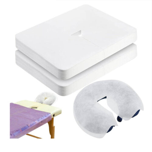 Nonwoven Massage Face Rest Covers for Wholesale Spa Supply