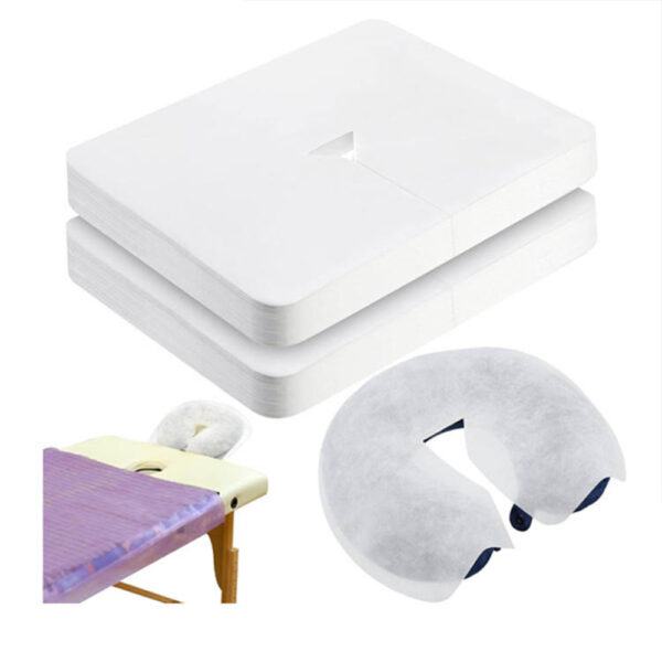 Nonwoven Massage Face Rest Covers for Wholesale Spa Supply
