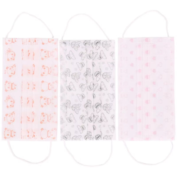 OEM Printed Disposable Ear Loop Face Masks for Wholesale
