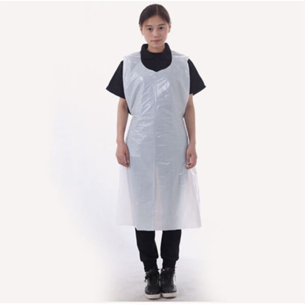 PE CPE Disposable Bib Apron for Wholesale Workplace Supply