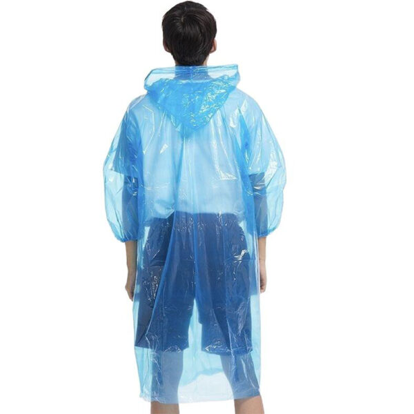 PE CPE Hooded Disposable Raincoat for Wholesale Sourcing