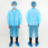PE Disposable Plastic Lab Coat for Industrial Bulk Supply