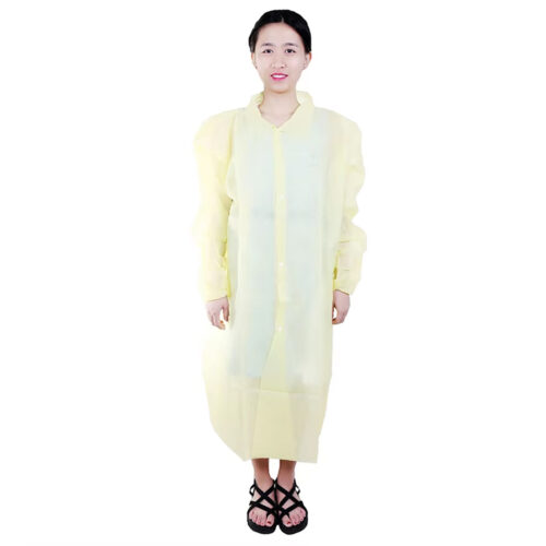 PE Disposable Plastic Lab Coat for Wholesale Procurement