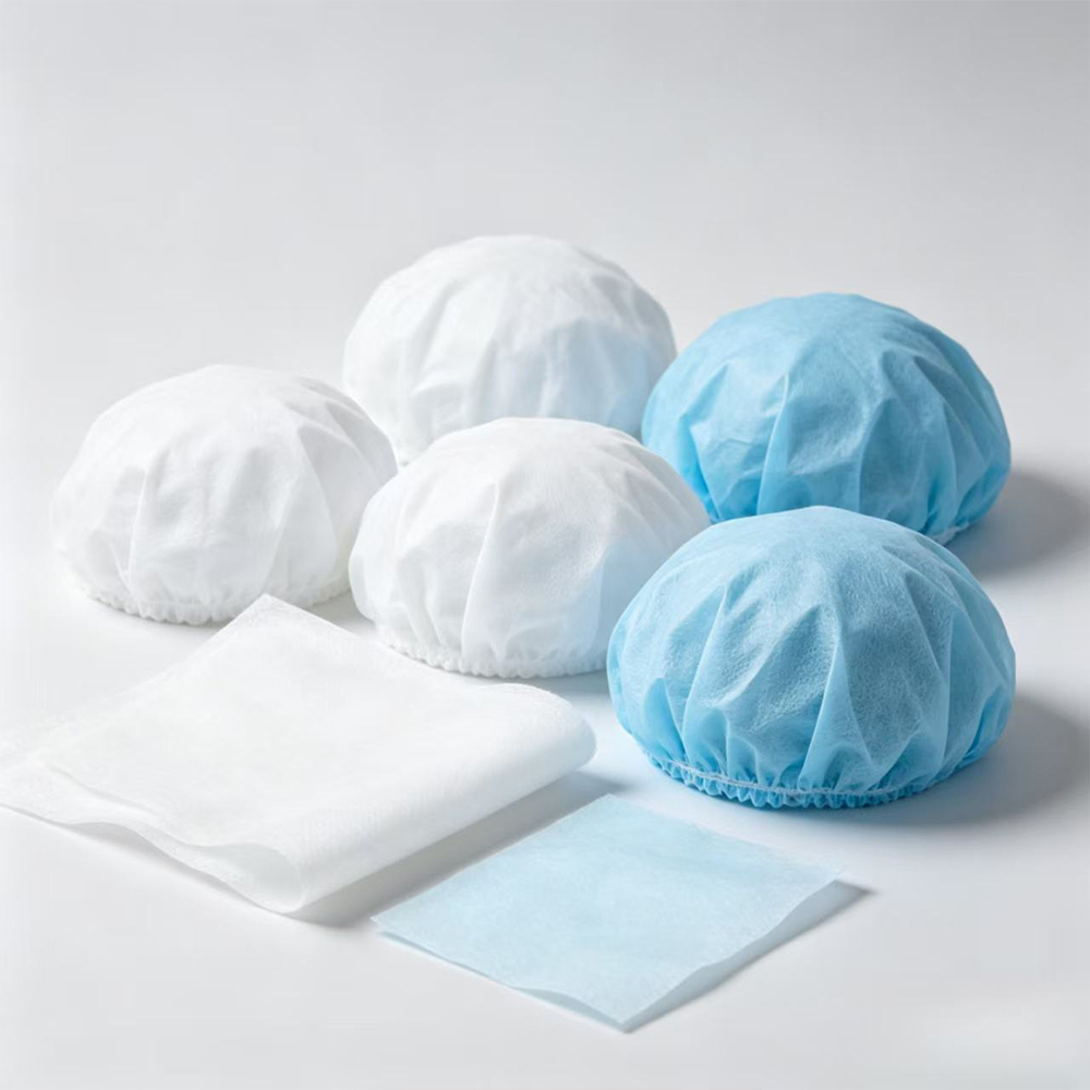 PP Nonwoven Disposable Bouffant Caps for Industrial Use