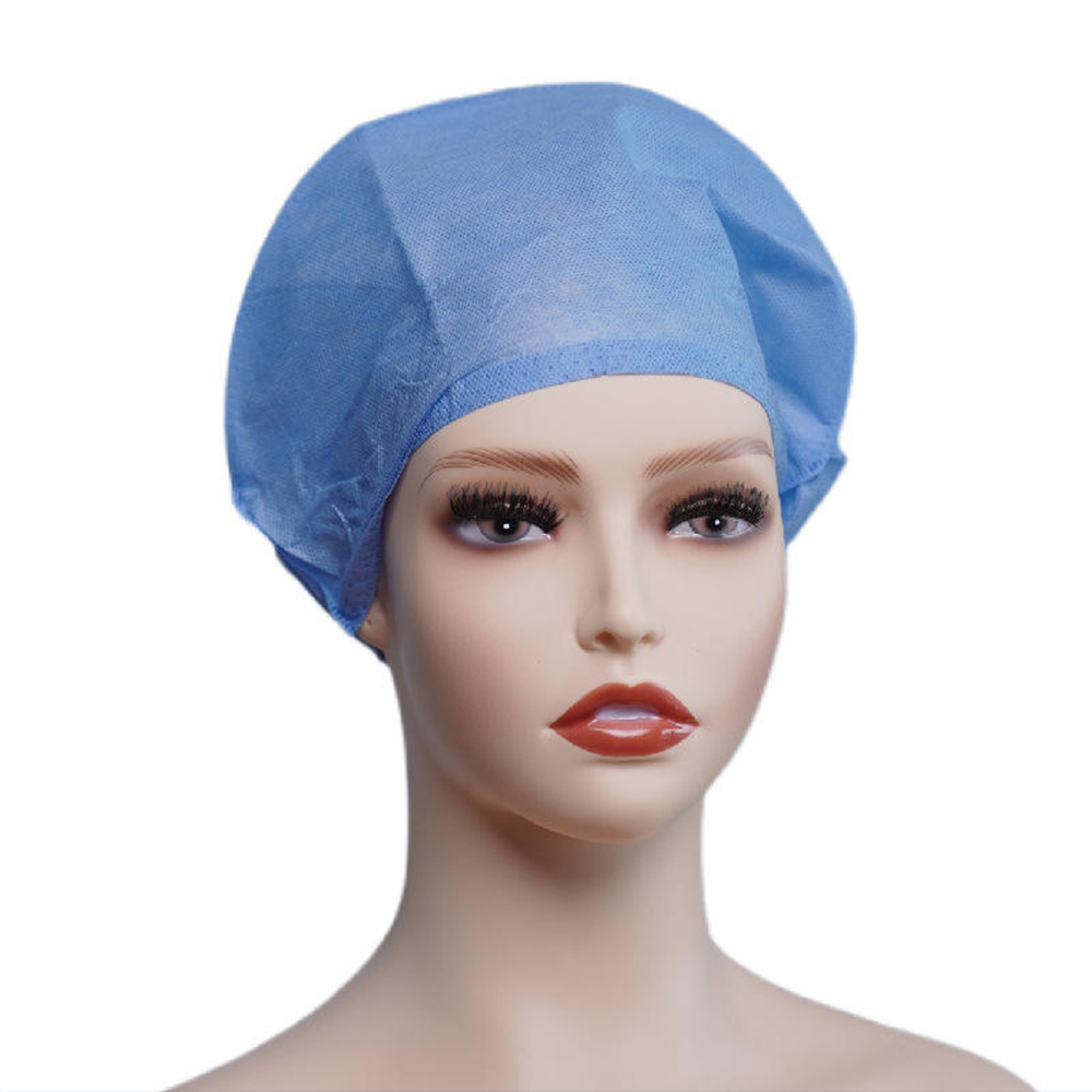 PP Nonwoven Doctor Caps with Elastic Back for Wholesale