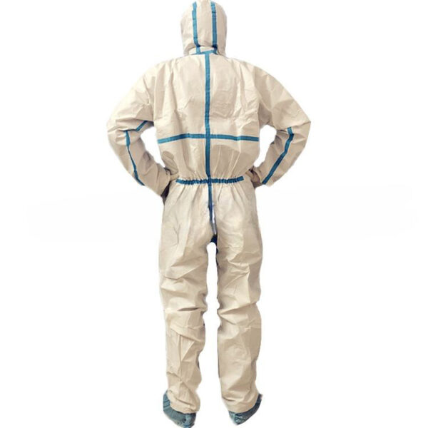 SMS Microporous Protective Coveralls for Industrial Supply