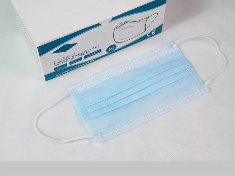 Three-Layer Disposable Face Masks