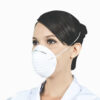 White 1-Ply PP Spunbond Cup Dust Mask for Bulk Sourcing White 1-Ply PP Spunbond Cup Dust Mask for Bulk Sourcing