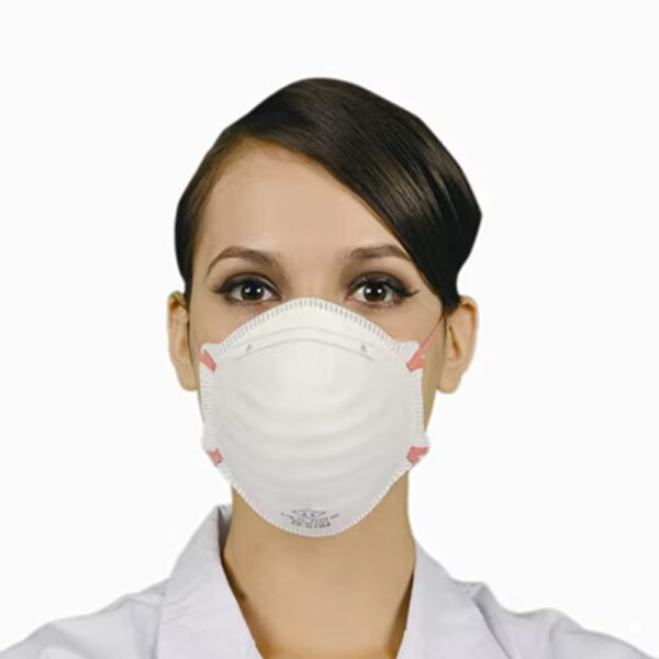 White 1-Ply PP Spunbond Cup Dust Mask for Bulk Sourcing White 1-Ply PP Spunbond Cup Dust Mask for Bulk Sourcing