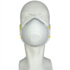 White 3-Ply Cup Dust Mask with Valve for Wholesale Supply