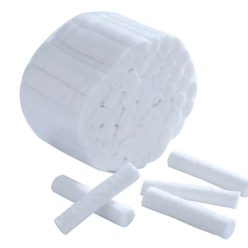 White Cotton Dental Rolls for OEM Healthcare Procurement