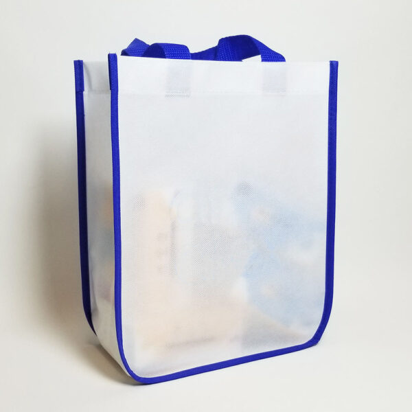 Wholesale Custom Nonwoven Shopping Tote with Carry Handles