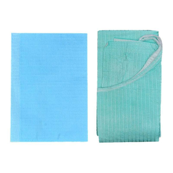 Wholesale Disposable Dental Bibs with Paper and PE Film