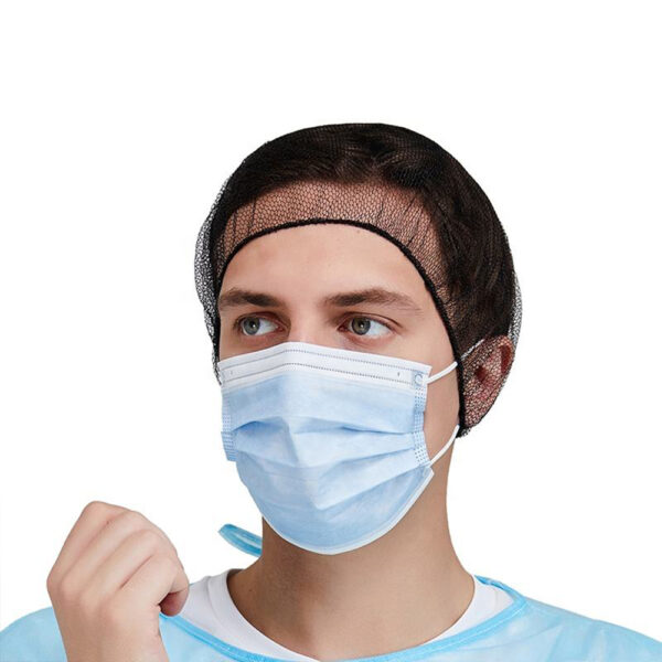 Wholesale Disposable Nylon Hairnet Caps for Hair Control