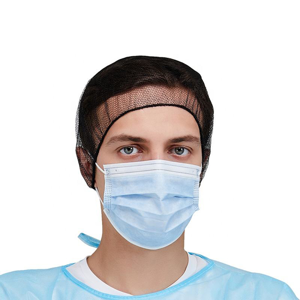 Wholesale Disposable Nylon Hairnet Caps for Hair Control